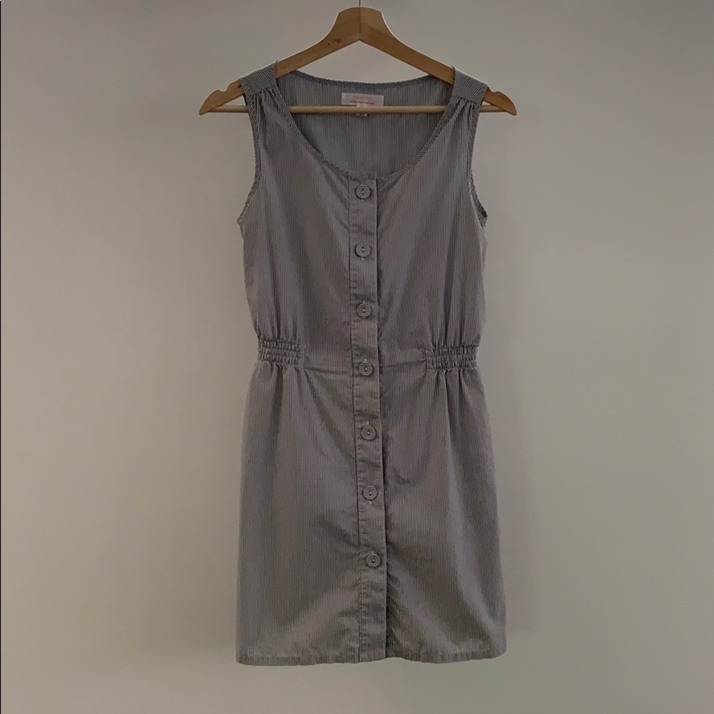 Pin strip Uniqlo Steven Allen dress